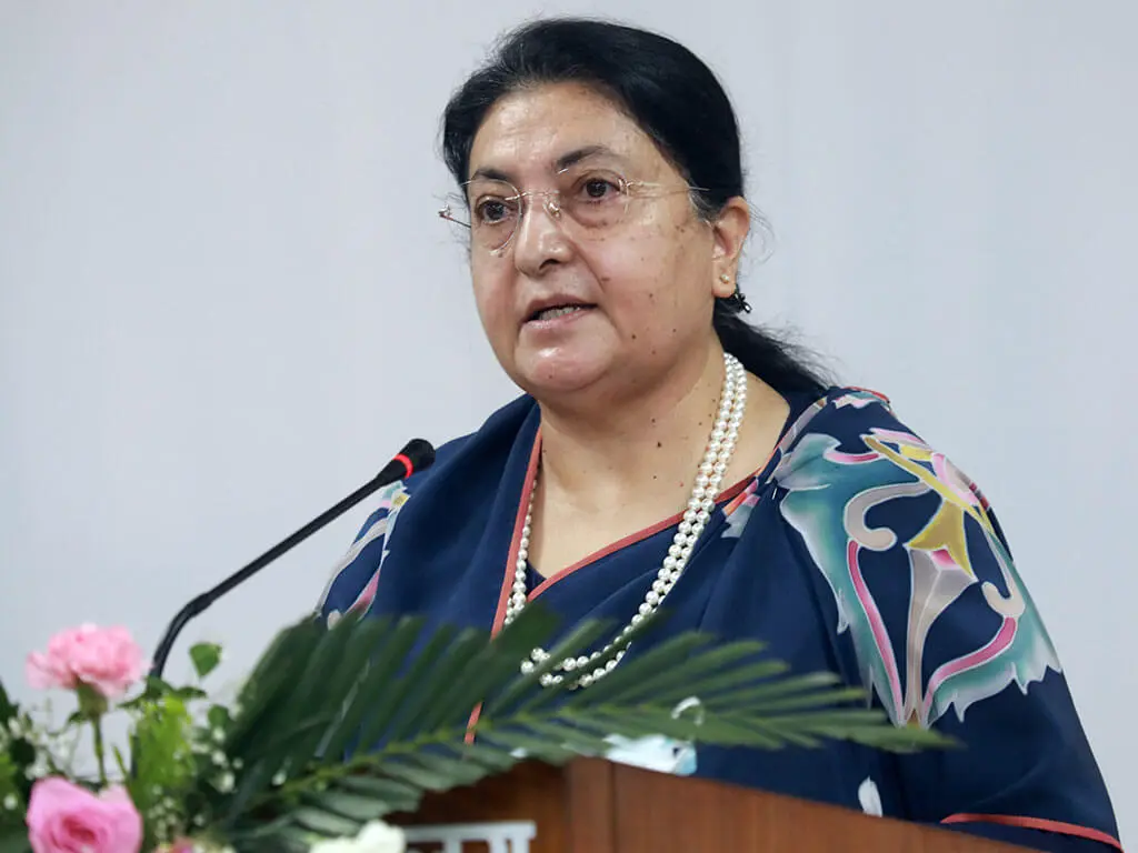 पूर्वराष्ट्रपति भण्डारीले आज सम्पर्क कार्यालय उद्घाटन गर्दै